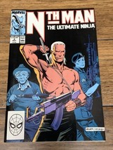 Nth Man The Ultimate Ninja Vol. 1 No. 2 September 1989 Marvel Comics Comic Book - £8.53 GBP