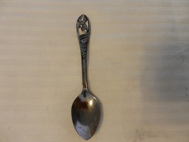 Wyoming The Equality State Collectible Silverplate Spoon With Elk Head - $15.00
