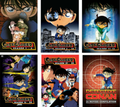 Case Closed - Detective Conan (Season 1 - 25 + 24 Movie) All Region DVD - £228.19 GBP