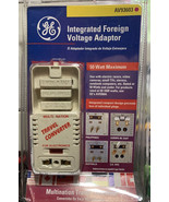 GE Integrated Foreign Voltage Travel Adapter 50W AV93603 - $33.63 CAD