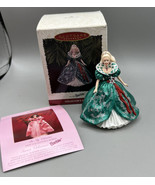 Hallmark Keepsake Ornament Holiday Barbie #3 in Holiday Barbie Series 3&quot;... - £9.68 GBP