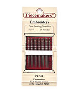 Piecemaker Embroidery Fine Sewing Needles Size 7 - $11.08 CAD