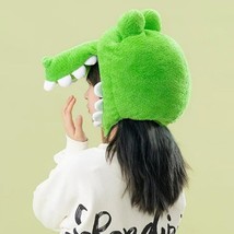 Crocodile Head Plush Hat | Women Winter Hat Cap Costume Headgear Headdre... - £32.77 GBP