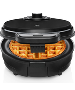 Anti-Overflow Belgian Waffle Maker W/ Shade Selector, Non-Stick Plates -... - $46.24