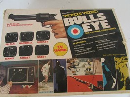 Vtg Wonder Wizard Model 7704 Bulls Eye Video Game Vintage Use For Parts - £18.65 GBP