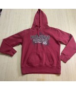 CAMP DAVID Porcupine Mountains Michigan Hooded Red Sweatshirt Size Medium - $25.20 CAD