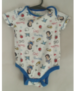 Disney Baby Snow White One Piece Bodysuit Size 3/6 Month - $92.16 MXN