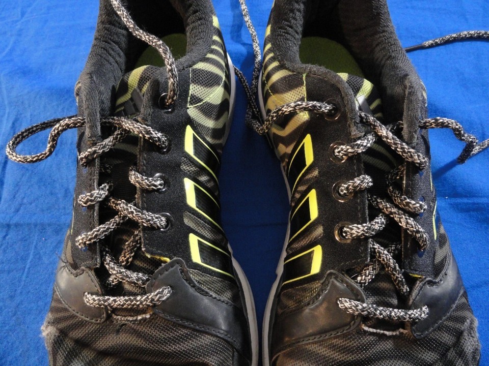 Adidas Adipure Trainer Men's Road Running Shoes YELLOW BLACK Size 8 Item image 10