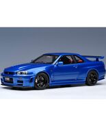 Skyline GT-R R34 Z-Tune RHD (Right Hand Drive) Bayside Blue 1/18 Model C... - $6,527.22 MXN