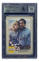 Chevy Chase D&#39;Angelo Signed National Lampoons Trading Card card BAS Grad... - $251.23