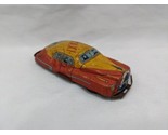 Vintage Tin  Yellow Taxi Toy Car Made In Japan 3&quot; - $55.43