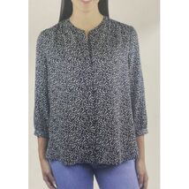 Jachs Girlfriend • Ladies' 3/4 Sleeve Blouse •Black - XXL - $11.09