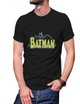 Batman Comic 100% Cotton Black  T-Shirt Tees For Men - £15.70 GBP