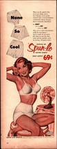 1954 Sexy Woman Wearing SPUN-LO Panties - Bra - Art - Cool - sexy VINTAG... - $25.05