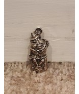 Reed &amp; Barton Humpty Dumpty Silver Plated Charm Pendant for Necklaces Vi... - $49.14 CAD