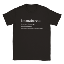T shirt funny meanings dictionary gift-giving idea comic arial  immature - £19.85 GBP+