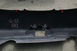 2003-2007 INFINITI G35 COUPE REAR BUMPER COVER ASSEMBLY K8758 image 8