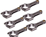 H-Beam Steel Connecting Rods for BMW 1986 1987 1988 1989 E24 M6 S38B35 1... - $559.34