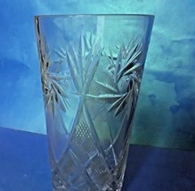 VTG Decor Vintage USSR Soviet Russia Pottery Glassware Glass Decorative VASE - £17.56 GBP