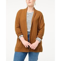 J.Crew Factory Womens Chelsea Sweater Blazer Heathered Camel Brown 2X - £46.15 GBP