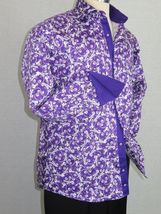 Men Shirt J.Valintin Turkey-Usa 100% Egyption Cotton Axxess Style 1593-06 Purple image 3