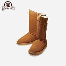 K.Signature Amigo Women&#39;s Buckled Australian Sheepskin Winter Boots - $1,502.93 MXN