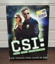 CSI Crime Scene Investigation Complete 3rd Season  DVD Set New Sealed - £8.20 GBP