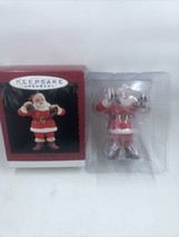 Hallmark Keepsake Ornament Refreshing Gift Coca Cola Santa 1995. Vintage - £4.70 GBP