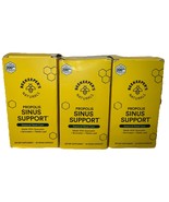 Pack Of 3 Beekeeper&#39;s Naturals Propolis Sinus Support Nasal Care EXP:3/2... - $48.50