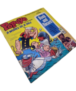 Popeye A Whale of a Tale Book and Record Vinyl Vintage Peter Pan 45 RPM - $420.46 MXN
