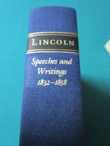 Abraham Compatible with Lincoln Speeches 2 volumes, clothbound Edition,1832-1858 - £43.23 GBP