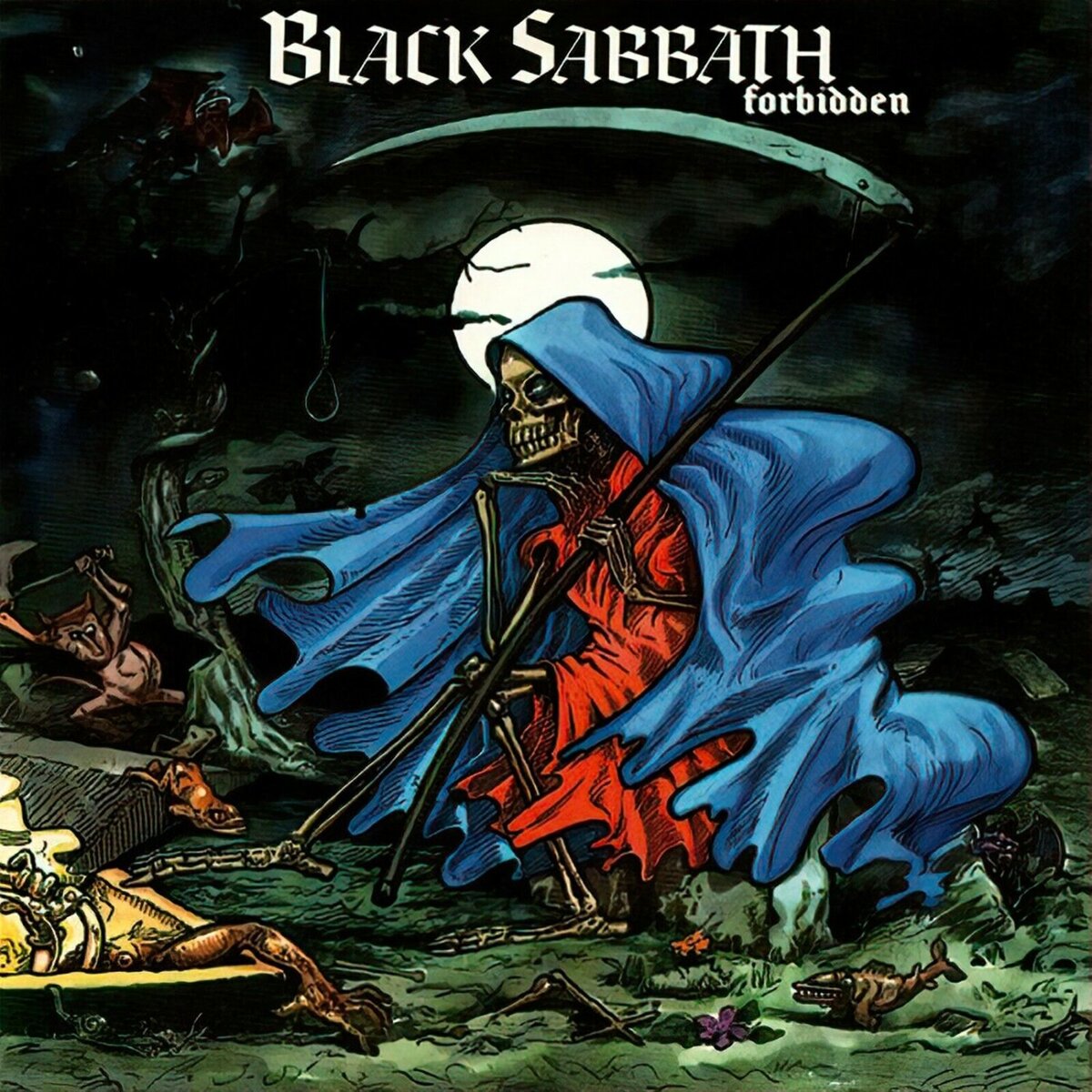 BLACK SABBATH Forbidden BANNER HUGE 4X4 Ft Fabric Poster Tapestry Flag a... - $22.00