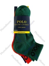 Polo  Ralph Lauren  Performance Quarter 3 Pack  Socks.NWT - £17.57 GBP
