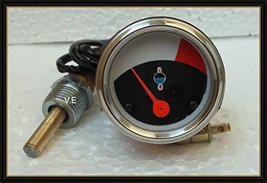 AR36383 Water Temperature Gauge for JD Tractor in chrome bezel fits in 2... - £27.35 GBP