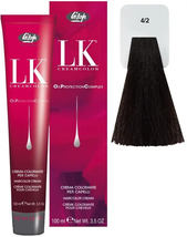 Lisap Milano LK OPC Hair Color - 4/2 Ash Brown