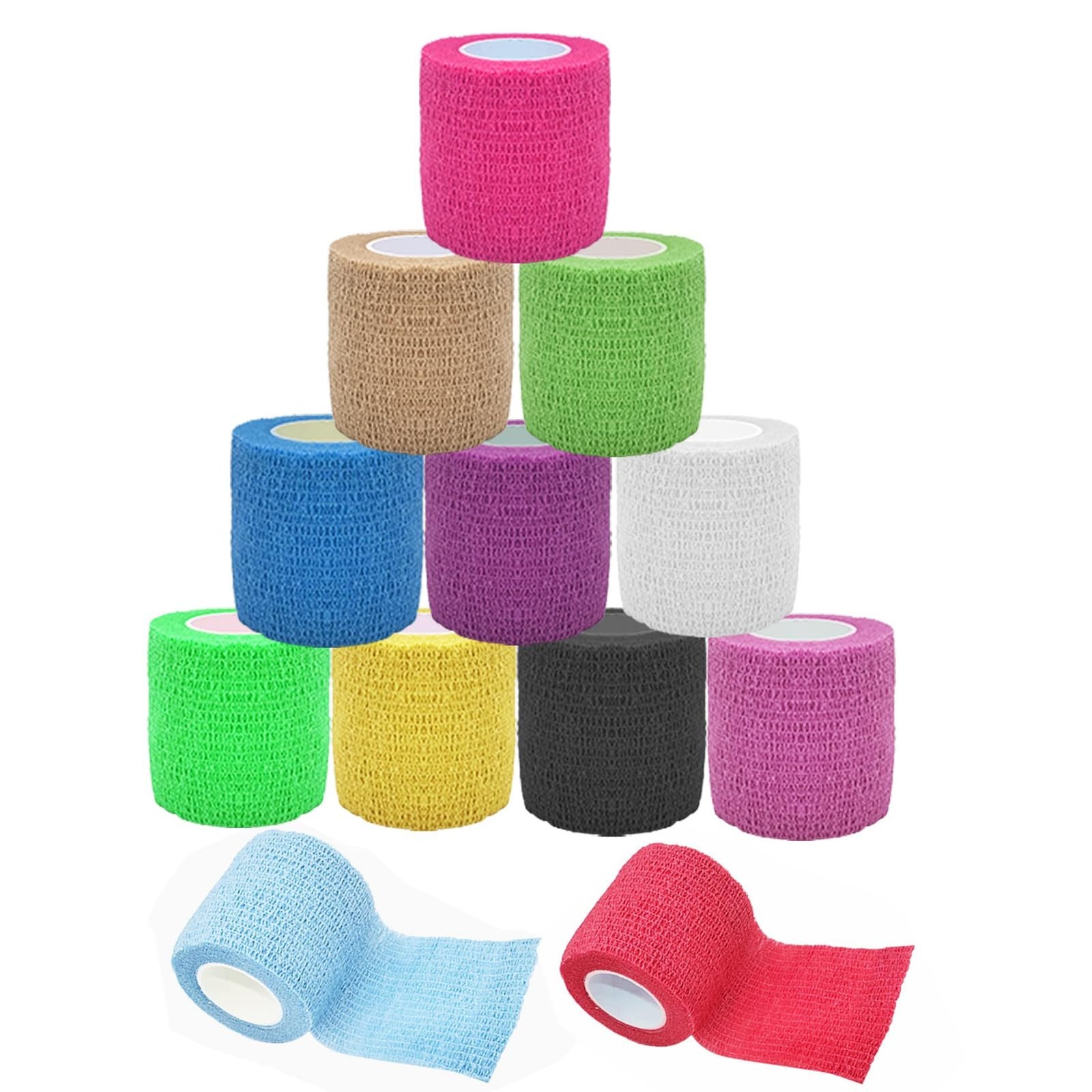Vibrant Self-Adhesive Cohesive Bandage Wrap for Active Care - $27.71