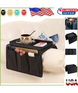 Versatile Armrest Caddy with Top Tray - Ideal for Magazines, Remotes, Be... - $526.10 MXN