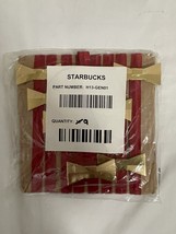 Vintage Authentic Starbucks Holiday Red and Gold Elastic Bow 9 Pieces - ... - €10,25 EUR