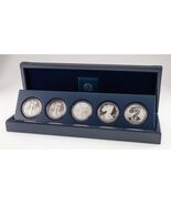 2011 25th Jubiläum 5-Coin American Eagle Set W/Original Etui, Hülle, Und... - €563,18 EUR