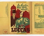 Luccas in San Francisco Dinner Menu / Mailer 1940&#39;s Famous the World Over - $21.78