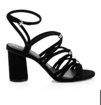 NWOB Rebecca Minkoff Black Apolline Strappy High Heel Sandals Size 10 - £47.47 GBP