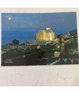 VTG Tiberias Sea Of Galilee Plaza Hotel 4x5.75 Postcard Unposted 1980s - $3.96