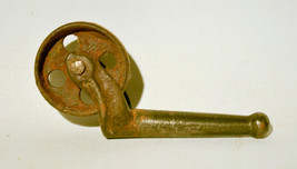 Antique Vintage Metal Wheel Furniture Caster 1&quot;1/2 diameter Round Point - $12.32 CAD