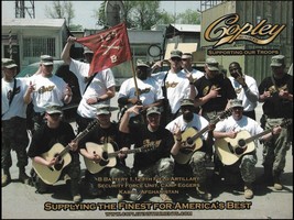 US Army 129th Field Artillery B Battery 1 Copley Acoustic Guitar advertisement - £3.32 GBP