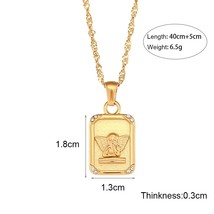 E.B.belle Ladies Fashion Jewelry in Trend 2022 Stainless Steel Gold Plated Casti - £13.18 GBP