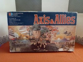 1984 Vintage  Axis &amp; Allies Board Game 98% Complete - £54.12 GBP