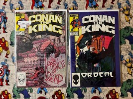 Conan the King Lot of 11 Marvel Comics 1984 1985 1986 1987 Barbarian - $30.00