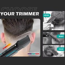 VGR Electric Back Hair Shaver USB Charging Long Handle Trimmer Shaving M... - £34.57 GBP