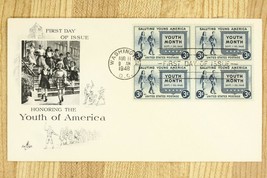 US Postal History Cover FDC 1948 Honoring The Youth of America Washingto... - $10.93