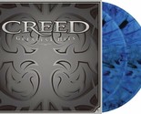 CREED GREATEST HITS VINYL NEW! LIMITED BLUE VINYL! ETCHED SIDE D! MY SAC... - $42.56
